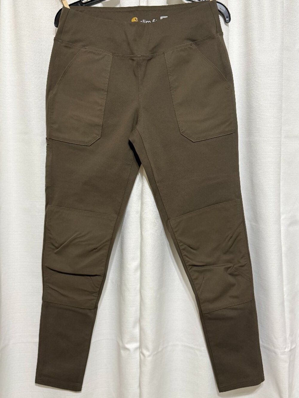 Carhartt Force Fitted Midweight Utility Legging, Medium, Olive Green